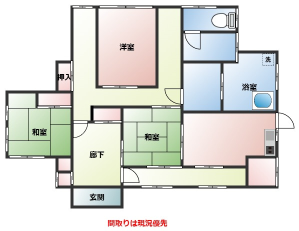 厳木岩屋借家