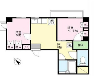 ＪＬＢグランエクリュ後楽園の間取り