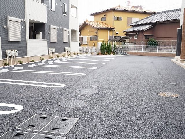 シトラス・ヴィレッジA.Bの駐車場