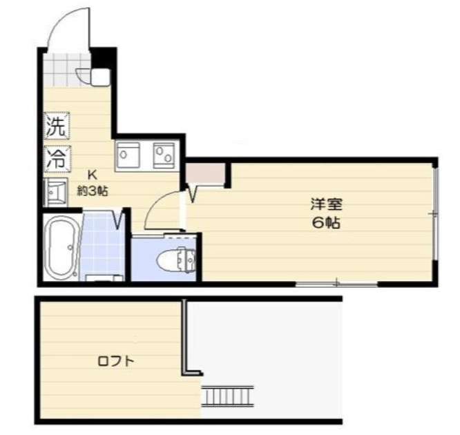 ＥＡＳＥの間取り|間取りです。