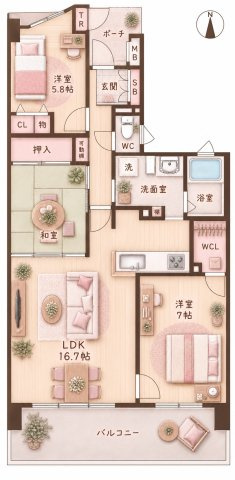 トーカンジェネラス香里丘ステラシティの間取り|間取り図はいかがですか？ご希望を叶える間取りですか？リビングの広さは？水回りの位置は？カウンターキッチン？など色々な情報が集約されています。弊社ではリフォームなどのご相談も承っております。