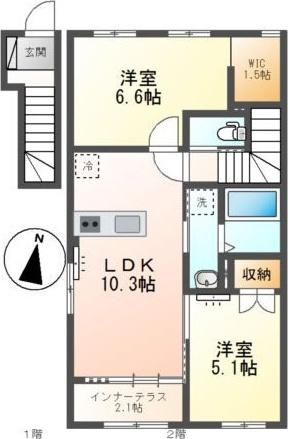 サントゥの間取り