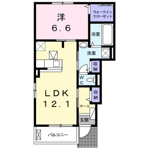 ベル　アルモニーの間取り