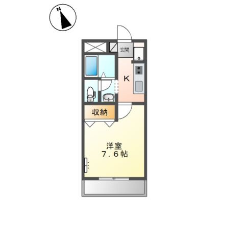 フレンドリーハイツの間取り