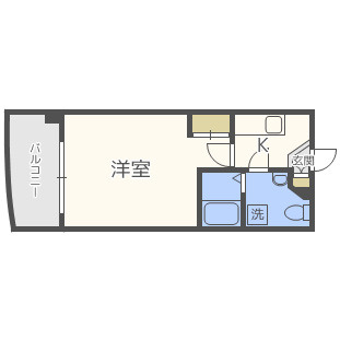 SERENiTE天六西の間取り