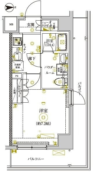 セジョリ墨田EASTⅡの間取り