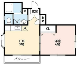 【間取り】 | ハイツリバーサイド | 間取りです。