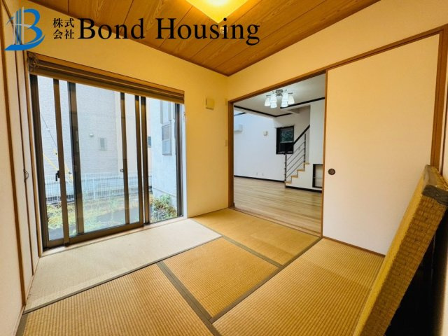 駐車並列2台　土山駅徒歩18分　魚住町清水　中古戸建の和室