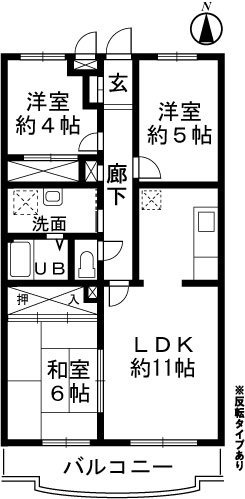 プランドール小金井の間取り