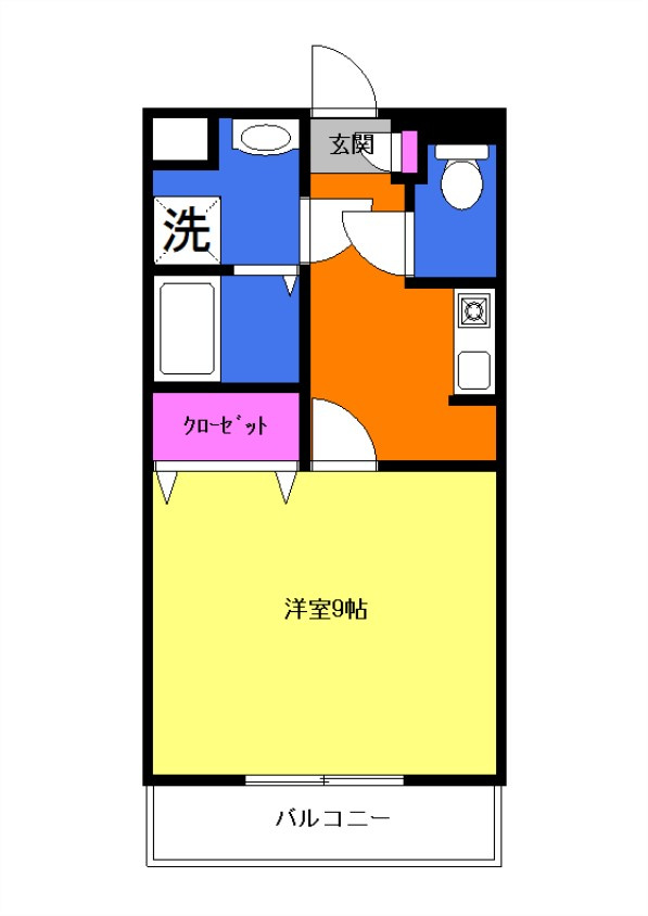 スプリングス赤坂Ⅰの間取り|間取りは現況優先