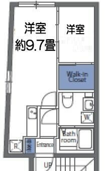 アリュール砂町銀座の間取り|間取りです。