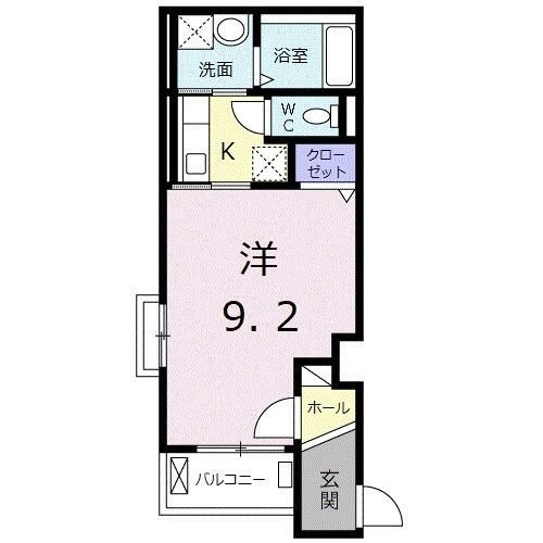 フェリオコーポの間取り