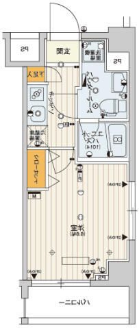 スカイコートパレス西巣鴨の間取り