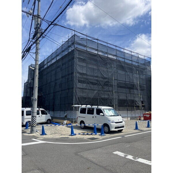 (仮称)有限会社丸信 様邸共同住宅の外観