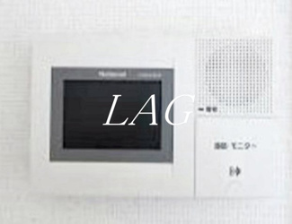 【セキュリティ】 | プラージュ | モニター付きインターホンです。