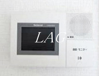 【セキュリティ】 | プラージュ | モニター付きインターホンです。