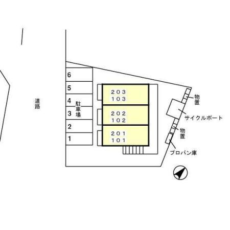 エムステートの区画図