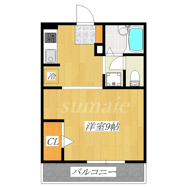 Ｎｅｕｅ　Ｂｕｒｇ東十条の間取り|フローリングのお部屋です♪