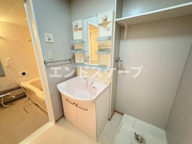 リビングタウン下石倉Ａの洗面所|高崎、前橋のお部屋探しはエンドスケープまで！お客様の理想お聞かせ下さい♪