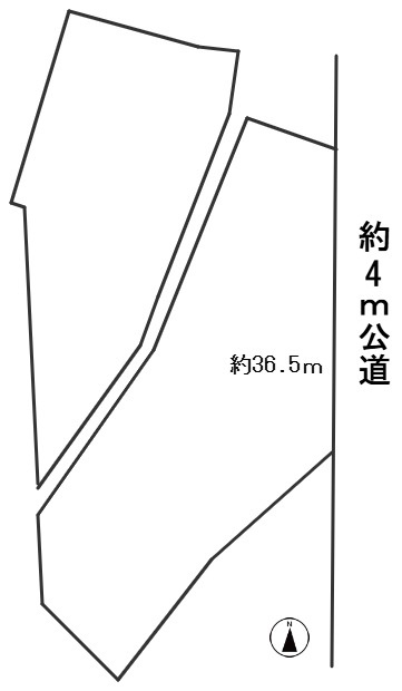 ６２８４２　揖斐郡大野町土地の区画図