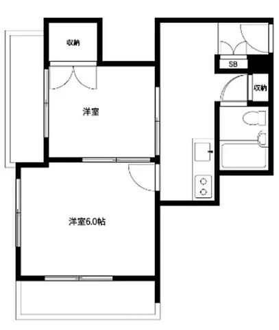 パレドール亀有の間取り|間取りです。