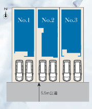  | 【名古屋市中川区広田町3丁目62新築戸建3号棟】仲介手数料無料！中島小学校・高杉中学校