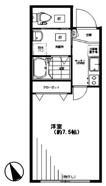 SOLEIL RADIEUXの間取り