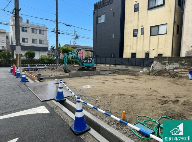 ■豊中市上津島　第1期　新築一戸建ての外観|現在建築中！落ち着いた街並みで新生活を始めることが出来そう！周辺の物件も併せてご紹介させて頂きます！