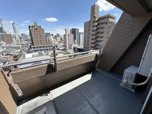 アマービレ中島のバルコニー