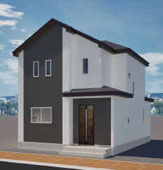 ハートフルタウン／西区戸坂町327番／A号棟の外観