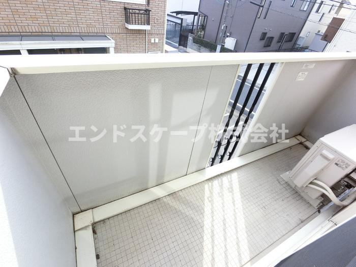 リビングタウン下石倉　Ｄのバルコニー|高崎、前橋のお部屋探しはエンドスケープまで！お客様の理想お聞かせ下さい♪