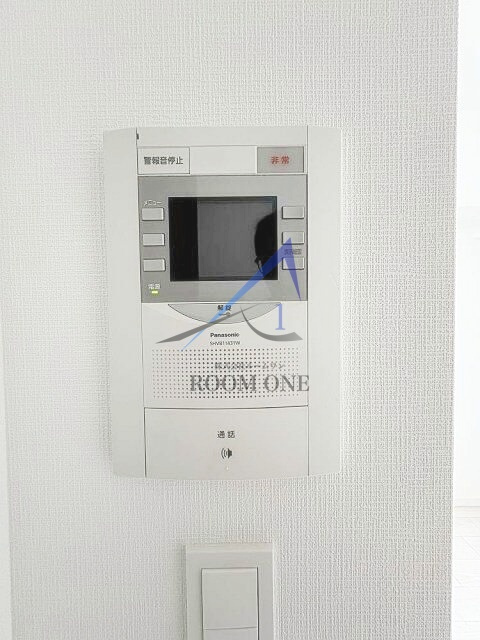 ライオンズマンション大森本町第３のセキュリティ|モニター付きインターホンです。