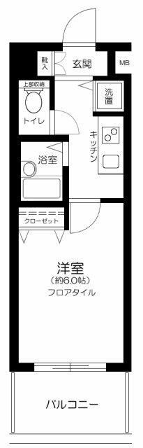 アヴァンツァーレ新宿ピアチェーレの間取り
