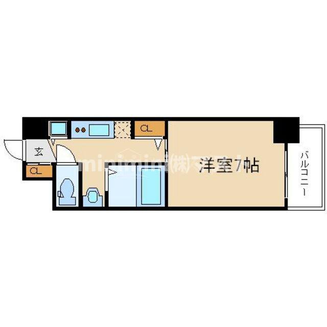 レジデンス大阪城前の間取り