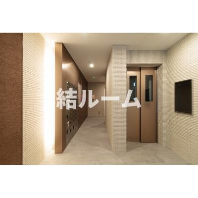 豊島区東池袋５丁目の賃貸マンションのロビー