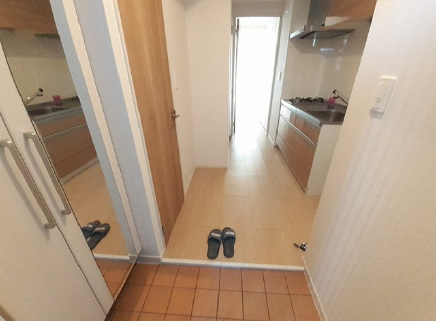 クレールの玄関