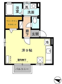 ベルデボナールの間取り
