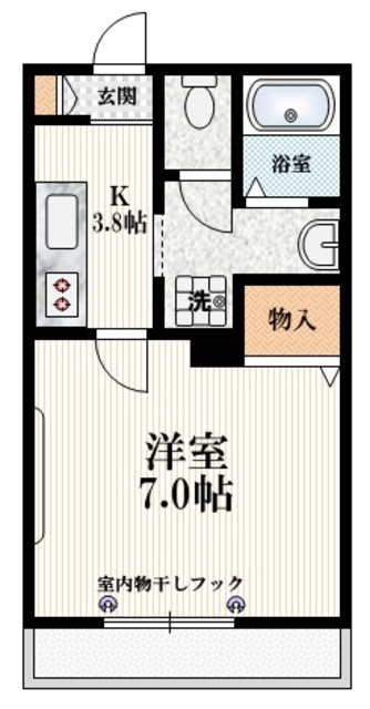 ビオス大泉の間取り