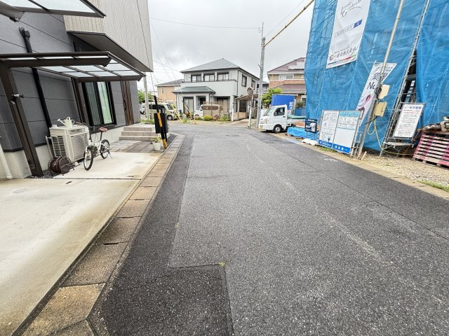 安城市東別所町新開168-3『仲介手数料無料』新築一戸建て・建売の前面道路含む現地写真
