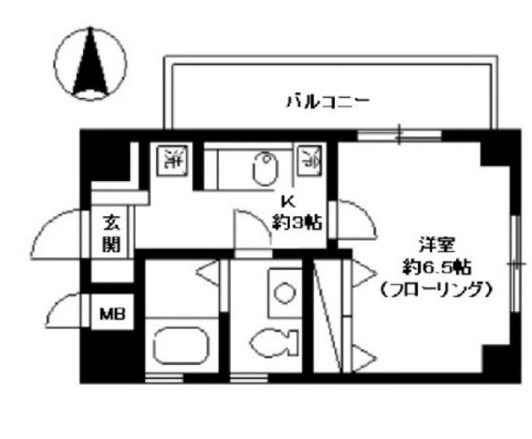 シェーンハイト１の間取り