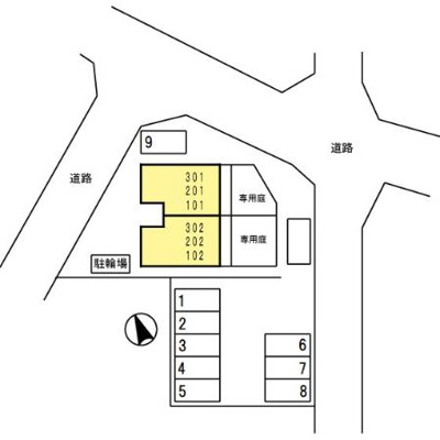 【区画図】 | セジュール　プラム