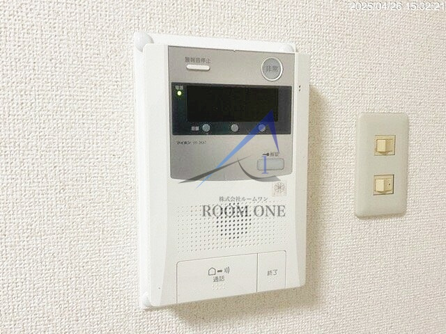 レジダンス・イン目黒のセキュリティ|モニター付インターホンです。