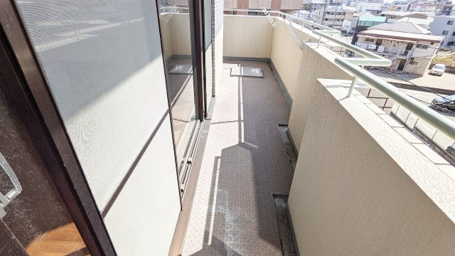 パークハイム宝塚清荒神のバルコニー