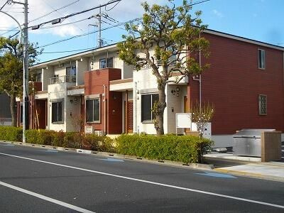 羽村市羽加美１丁目のアパートの外観