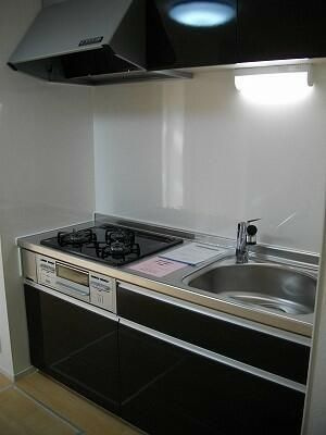 羽村市羽加美１丁目のアパートのキッチン