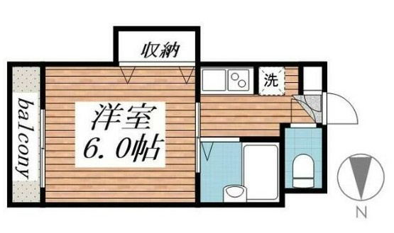 北浦ビルの間取り