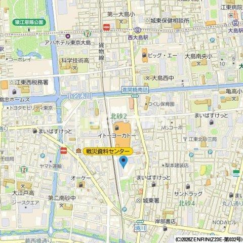 【地図】東京スイートレジデンス