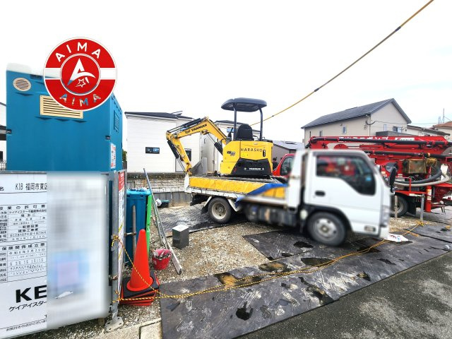 福岡市東区土井2丁目第3-4棟（3号棟）の外観|デザイン性のある外観です。