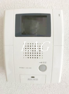【セキュリティ】 | アン　ラルジュ | モニター付きインターフォンです。
