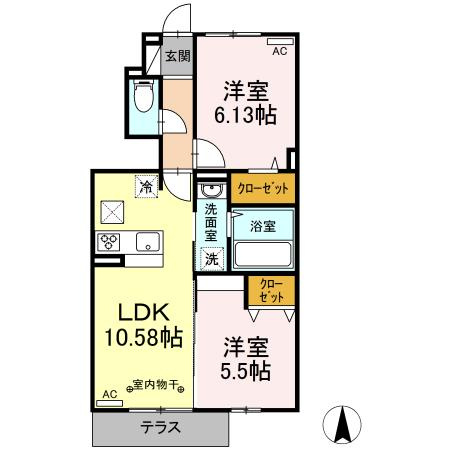 アヴァンティの間取り